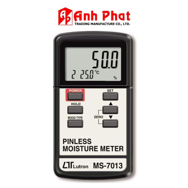 M&aacute;y đo độ ẩm gỗ cảm ứng LUTRON MS-7013, M&aacute;y đo độ ẩm gỗ kh&ocirc;ng tiếp x&uacute;c LUTRON MS-7013, LUTRON MS-7013 Pinless Moisture Meter