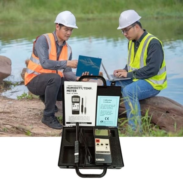 máy đo độ ẩm và nhiệt độ LUTRON HT-3006A Type K/J, nhiệt ẩm kế cầm tay LUTRON HT-3006A, LUTRON HT-3006A Humidity and Temperature Meter