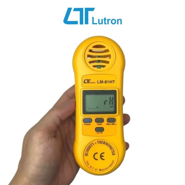 Máy đo nhiệt độ và độ ẩm LUTRON LM-81HT cầm tay máy đo nhiệt độ và độ ẩm LUTRON LM-81HT, thiết bị đo độ ẩm và nhiệt độ môi trường LUTRON LM 81HT, Lutron LM-81HT Humidity/Temp Meter Pocket Size