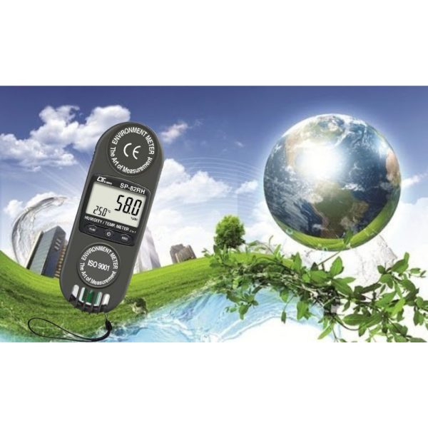 Máy đo nhiệt độ và độ ẩm LUTRON SP-82RH cầm tay máy đo độ ẩm, nhiệt độ, điểm sương và nhiệt độ bóng ướt LUTRON SP-82RH, Lutron SP-82RH 3-in-1 Humidity - Temperature - Dew Point and Wet Bulb Meter