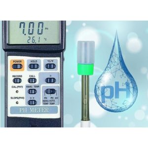 máy đo pH nước LUTRON PH-207 cầm tay nhỏ gọn, thiết bị đo độ pH của nước LUTRON PH 207, Lutron PH207 pH Meter