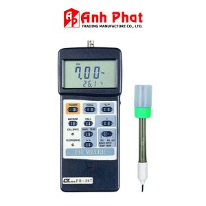 máy đo pH nước LUTRON PH-207 cầm tay nhỏ gọn, thiết bị đo độ pH của nước LUTRON PH 207, Lutron PH207 pH Meter
