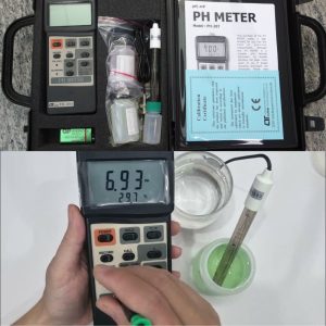 máy đo pH nước LUTRON PH-207 cầm tay nhỏ gọn, thiết bị đo độ pH của nước LUTRON PH 207, Lutron PH207 pH Meter