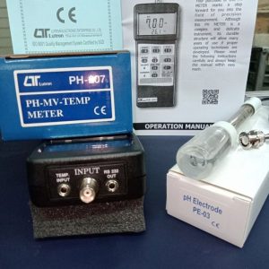 máy đo pH nước LUTRON PH-207 cầm tay nhỏ gọn, thiết bị đo độ pH của nước LUTRON PH 207, Lutron PH207 pH Meter