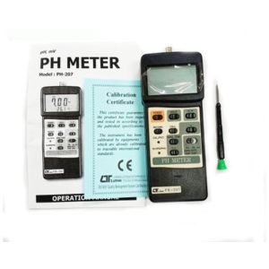 máy đo pH nước LUTRON PH-207 cầm tay nhỏ gọn, thiết bị đo độ pH của nước LUTRON PH 207, Lutron PH207 pH Meter