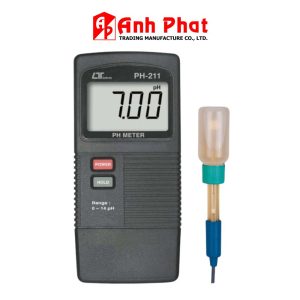 máy đo pH nước LUTRON PH-211 cầm tay, máy đo độ pH của nước LUTRON PH 211, LUTRON PH211 pH Meter