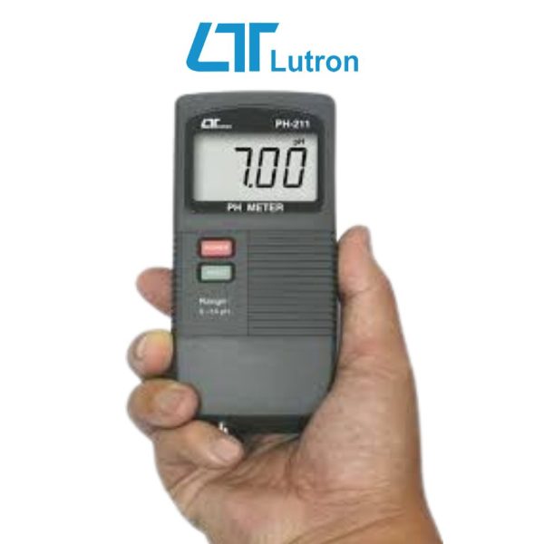 máy đo pH nước LUTRON PH-211 cầm tay, máy đo độ pH của nước LUTRON PH 211, LUTRON PH211 pH Meter