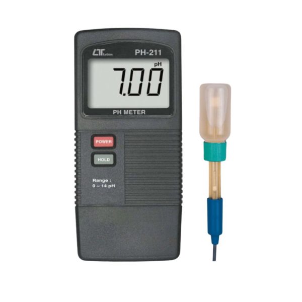 máy đo pH nước LUTRON PH-211 cầm tay, máy đo độ pH của nước LUTRON PH 211, LUTRON PH211 pH Meter