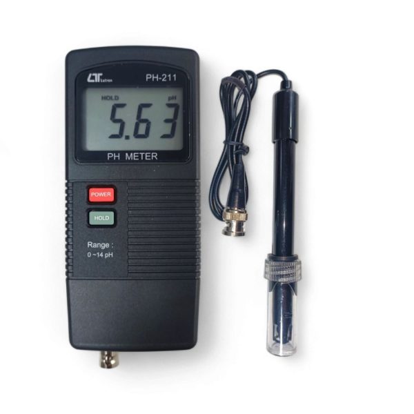 máy đo pH nước LUTRON PH-211 cầm tay, máy đo độ pH của nước LUTRON PH 211, LUTRON PH211 pH Meter