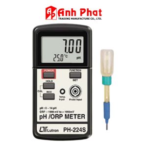 Máy đo pH / ORP nước LUTRON PH-224S, máy đo pH và ORP của nước LUTRON PH 224S, Lutron PH224S pH/ORP Meter