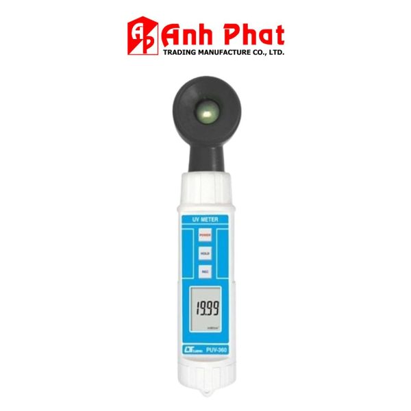 Máy đo ánh sáng UV LUTRON PUV-360 dạng bút cầm tay, Thiết bị đo bức xạ cực tím LUTRON PUV360, PEN UV LIGHT METER LUTRON PUV 360
