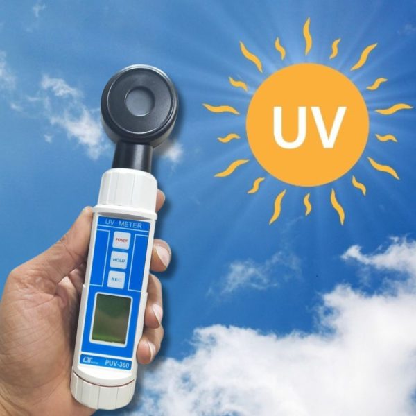 Máy đo ánh sáng UV LUTRON PUV-360 dạng bút cầm tay, Thiết bị đo bức xạ cực tím LUTRON PUV360, PEN UV LIGHT METER LUTRON PUV 360