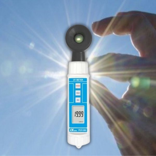 Máy đo ánh sáng UV LUTRON PUV-360 dạng bút cầm tay, Thiết bị đo bức xạ cực tím LUTRON PUV360, PEN UV LIGHT METER LUTRON PUV 360