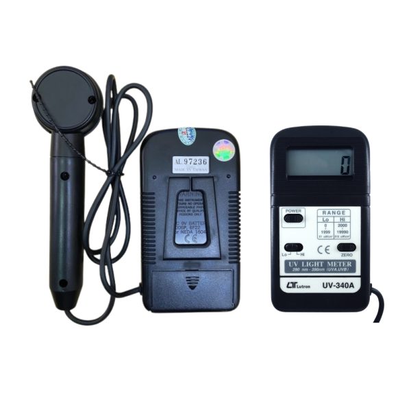 Máy đo ánh sáng UV LUTRON UV-340A, máy đo bức xạ cực tím LUTRON UV 340A, UVA Meter Lutron UV-340A