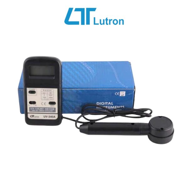 Máy đo ánh sáng UV LUTRON UV-340A, máy đo bức xạ cực tím LUTRON UV 340A, UVA Meter Lutron UV-340A
