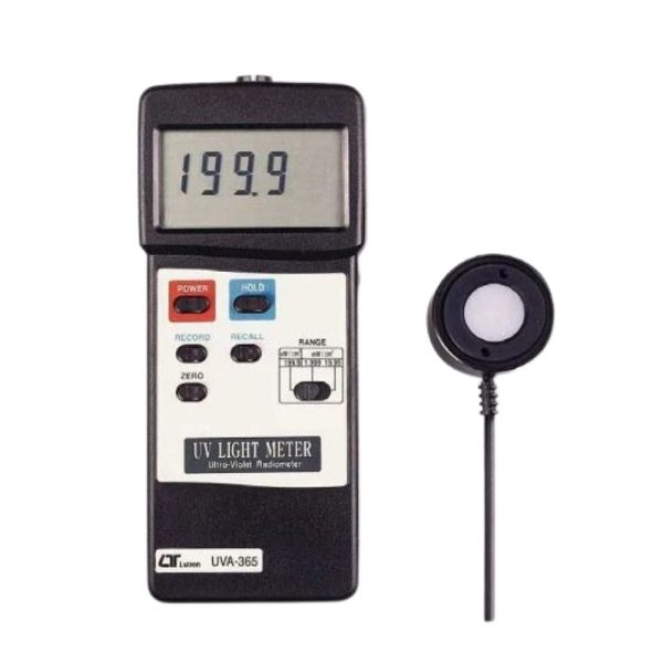 Máy đo ánh sáng UVA LUTRON UVA-365 cầm tay nhỏ gọn Máy đo ánh sáng UVA LUTRON UVA-365, Thiết bị đo bức xạ cực tím LUTRON UVA365, UVA LIGHT METER LUTRON UVA 365