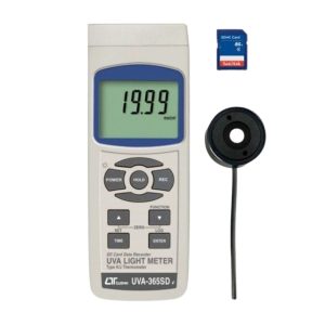 Máy đo ánh sáng UVA Lutron UVA-365SD, Thiết bị đo bức xạ cực tím Lutron UVA 365SD Datalogger, UVA LIGHT METER LUTRON UVA-365SD