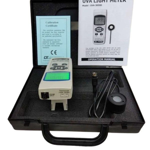 Máy đo ánh sáng UVA Lutron UVA-365SD, Thiết bị đo bức xạ cực tím Lutron UVA 365SD Datalogger, UVA LIGHT METER LUTRON UVA-365SD
