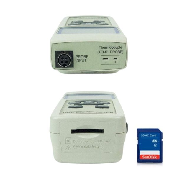 Máy đo ánh sáng UVC Lutron UVC-254SD real-time data logging Máy đo ánh sáng UVC LUTRON UVC-254SD, Thiết bị đo bức xạ cực tím LUTRON UVC 254SD, UVC LIGHT METER LUTRON UVC-254SD Real-time data logger