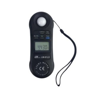 máy đo cường độ ánh sáng LUTRON LM-81LX cảm biến liền thân, máy đo sáng cầm tay LUTRON LM 81LX, Light meter LUTRON LM81LX