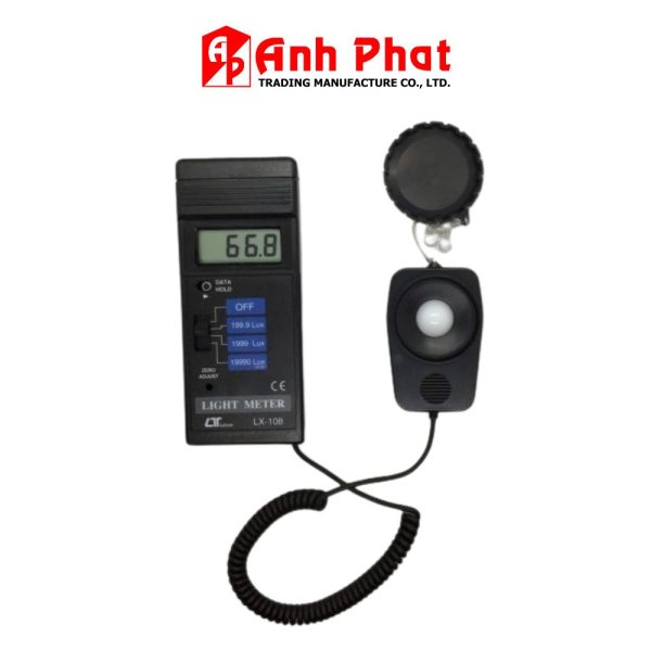m&aacute;y đo cường độ &aacute;nh s&aacute;ng LUTRON LX-108, m&aacute;y đo s&aacute;ng cảm biến rời LUTRON LX108, Light meter LUTRON LX 108