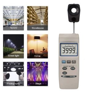 máy đo cường độ ánh sáng LUTRON LX-1102 cầm tay, máy đo sáng cảm biến rời LUTRON LX 1102, Light meter LUTRON LX1102