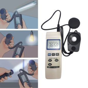 máy đo cường độ ánh sáng LUTRON LX-1102 cầm tay, máy đo sáng cảm biến rời LUTRON LX 1102, Light meter LUTRON LX1102