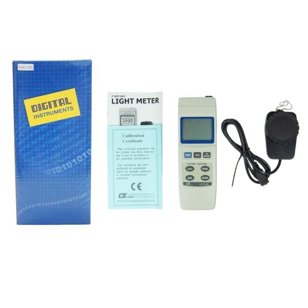 máy đo cường độ ánh sáng LUTRON LX-1108, máy đo sáng cảm biến rời LUTRON LX1108, Lutron LX-1108 Digital Light Meter