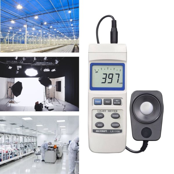 máy đo cường độ ánh sáng LUTRON LX-1108, máy đo sáng cảm biến rời LUTRON LX1108, Lutron LX-1108 Digital Light Meter