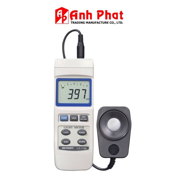 máy đo cường độ ánh sáng LUTRON LX-1108, máy đo sáng cảm biến rời LUTRON LX1108, Lutron LX-1108 Digital Light Meter