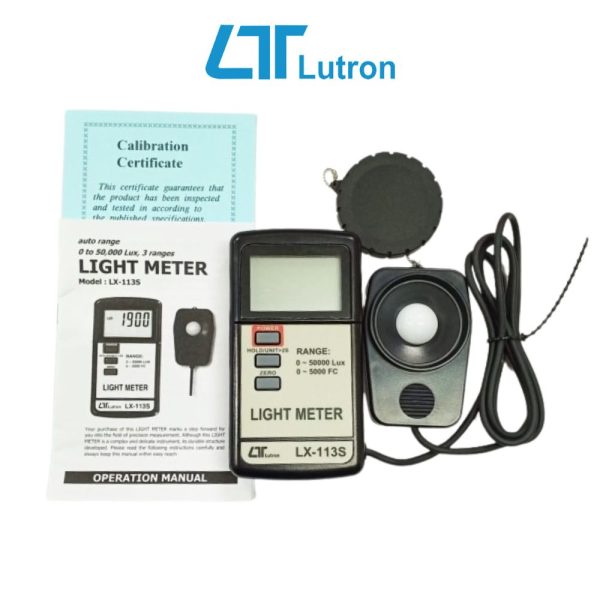 Máy đo cường độ ánh sáng LUTRON LX-113S cầm tay nhỏ gọn Máy đo cường độ ánh sáng LUTRON LX-113S cầm tay nhỏ gọn, máy đo ánh sáng LUTRON LX 113S, Light meter LUTRON LX113S