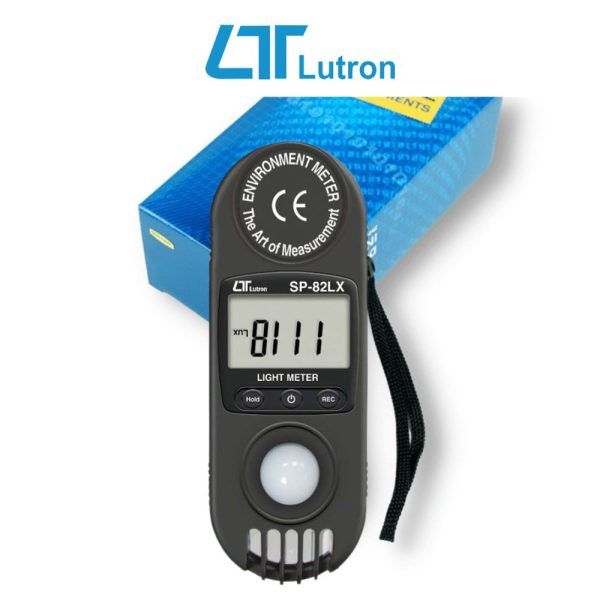 Máy đo cường độ ánh sáng LUTRON SP-82LX cầm tay nhỏ gọn Máy đo cường độ ánh sáng LUTRON SP-82LX cầm tay, máy đo sáng cảm biến gắn liền LUTRON SP 82LX, Light meter LUTRON SP82LX