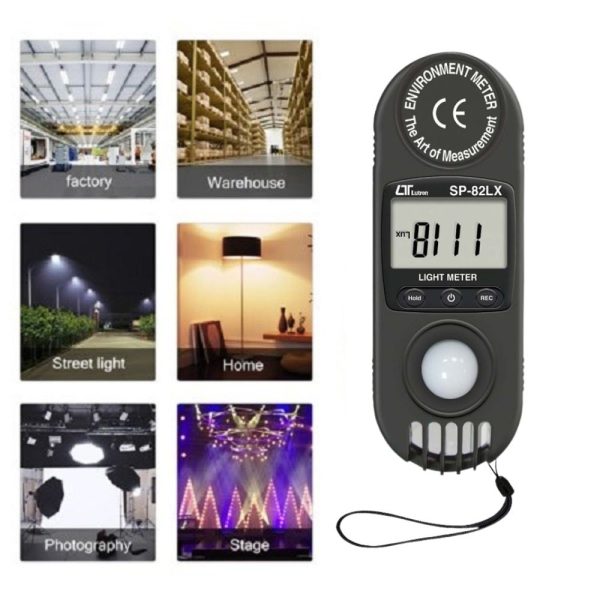 Máy đo cường độ ánh sáng LUTRON SP-82LX cầm tay nhỏ gọn Máy đo cường độ ánh sáng LUTRON SP-82LX cầm tay, máy đo sáng cảm biến gắn liền LUTRON SP 82LX, Light meter LUTRON SP82LX