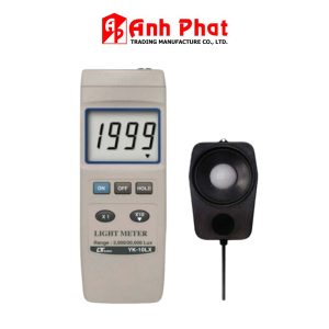 Máy đo cường độ ánh sáng LUTRON YK-10LX cảm biến rời cầm tay, máy đo ánh sáng LUTRON YK 10LX, Light meter LUTRON YK10LX