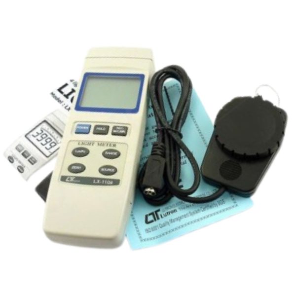 Máy đo cường độ ánh sáng LUTRON YK-10LX cảm biến rời cầm tay, máy đo ánh sáng LUTRON YK 10LX, Light meter LUTRON YK10LX