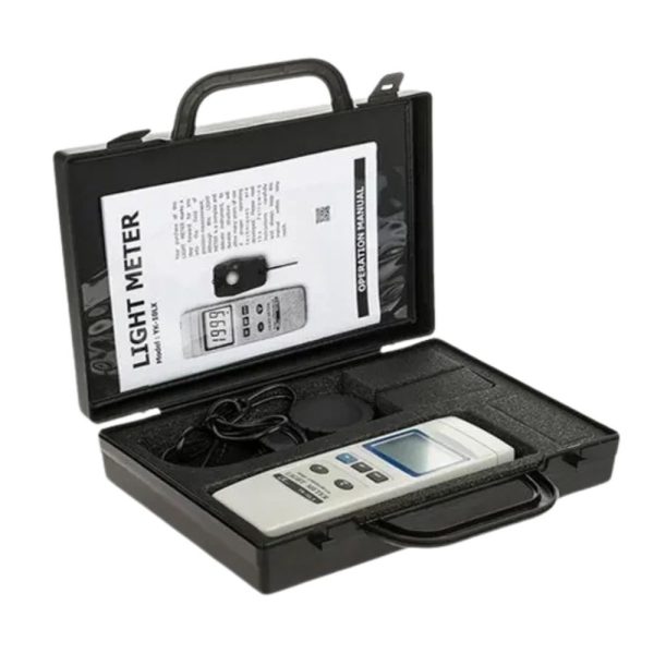 Máy đo cường độ ánh sáng LUTRON YK-10LX cảm biến rời cầm tay, máy đo ánh sáng LUTRON YK 10LX, Light meter LUTRON YK10LX