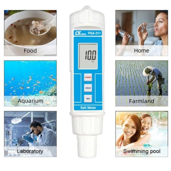 Máy đo độ mặn của nước LUTRON PSA-311 dạng bút cầm tay, bút đo độ mặn LUTRON PSA 311, Lutron PSA311 Salt Meter