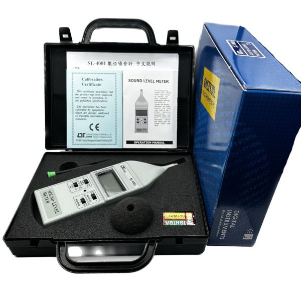 Máy đo độ ồn LUTRON SL-4001 cầm tay nhỏ gọn giá rẻ máy đo độ ồn LUTRON SL-4001, máy đo tiếng ồn cầm tay LUTRON SL4001, Lutron SL 4001 Sound Level Meter