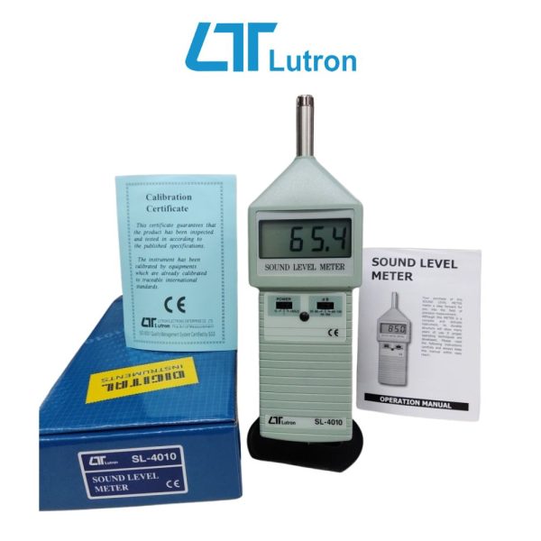 máy đo độ ồn LUTRON SL-4010, thiết bị đo tiếng ồn LUTRON SL4010, Lutron SL 4010 Sound Level Meter