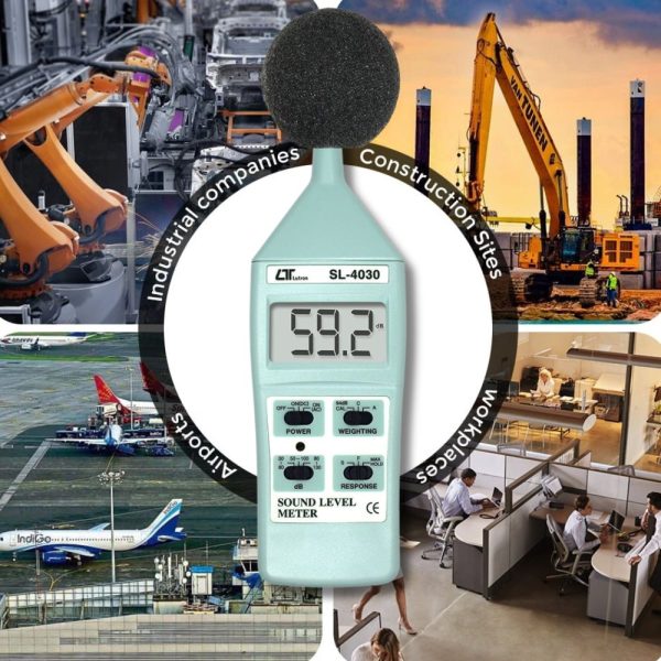 Máy đo độ ồn LUTRON SL-4030 bỏ túi nhỏ gọn máy đo độ ồn LUTRON SL-4030, thiết bị đo tiếng ồn cầm tay LUTRON SL4030, Lutron SL 4030 Sound Level Meter pocket type
