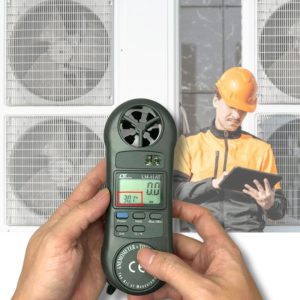 Máy đo tốc độ gió và nhiệt độ môi trường LUTRON LM-81AT, Máy đo gió cánh quạt LUTRON LM81AT, LUTRON LM 81AT Anemometer