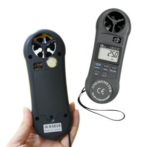 Máy đo tốc độ gió và nhiệt độ môi trường LUTRON LM-81AT, Máy đo gió cánh quạt LUTRON LM81AT, LUTRON LM 81AT Anemometer