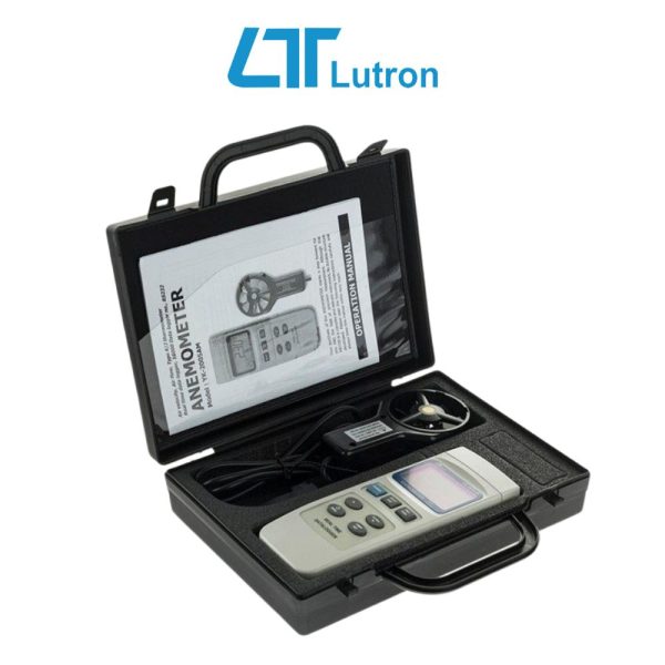 Máy đo tốc độ gió và nhiệt độ LUTRON YK-2005AM Data Logger Máy đo tốc độ gió và nhiệt độ LUTRON YK-2005AM (Real Time Data Logger), Datalogger đo tốc độ gió, lưu lượng gió và nhiệt độ môi trường LUTRON YK 2005AM, Lutron YK-2005AM Anemometer/Air Flow