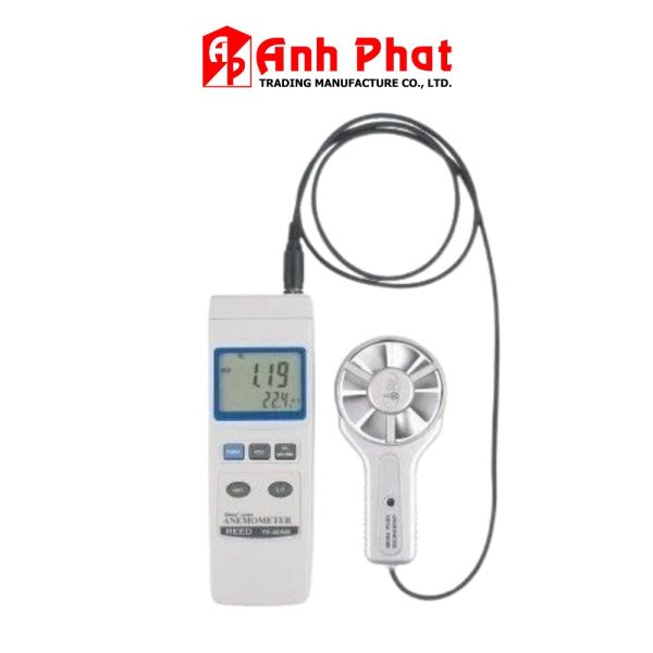 Máy đo tốc độ gió, lưu lượng và nhiệt độ LUTRON YK-80AM, Máy đo gió đa năng LUTRON YK80AM, LUTRON YK 80AM Anemometer