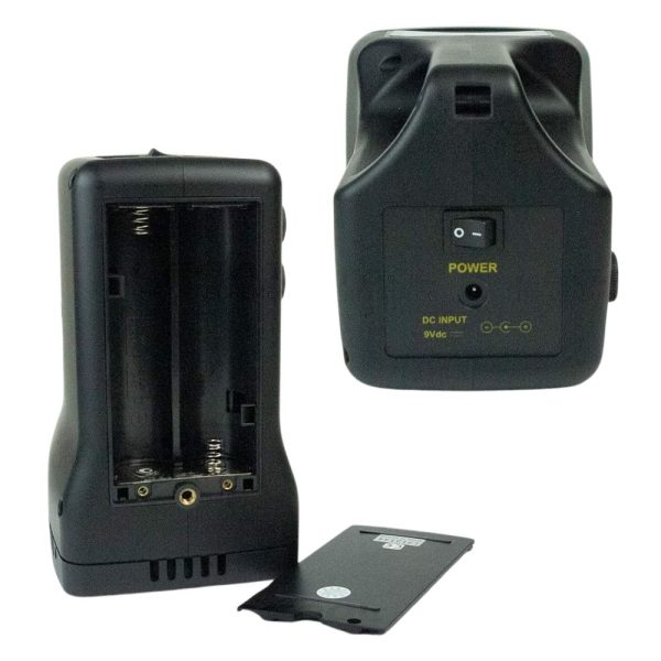 Máy đo tốc độ vòng quay Lutron DT-2199 Stroboscope đèn chóp, Đèn nhấp nháy đo tốc độ động cơ không tiếp xúc LUTRON DT 2199 dùng pin, LUTRON DT2199 Stroboscope LED & Battery Power