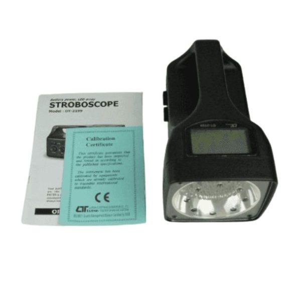 Máy đo tốc độ vòng quay Lutron DT-2199 Stroboscope đèn chóp, Đèn nhấp nháy đo tốc độ động cơ không tiếp xúc LUTRON DT 2199 dùng pin, LUTRON DT2199 Stroboscope LED & Battery Power
