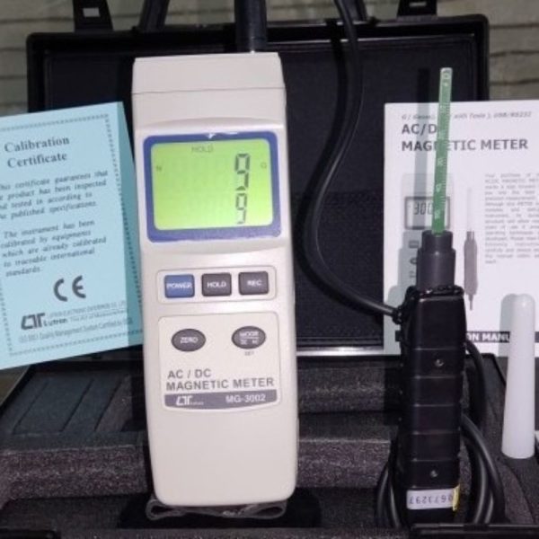 Máy đo từ trường AC/DC LUTRON MG-3002 cầm tay Máy đo từ trường AC/DC LUTRON MG-3002 cầm tay, máy đo từ tính LUTRON MG 3002, LUTRON MG3002 AC/DC MAGNETIC METER