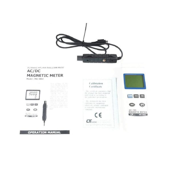 Máy đo từ trường AC/DC LUTRON MG-3002 cầm tay Máy đo từ trường AC/DC LUTRON MG-3002 cầm tay, máy đo từ tính LUTRON MG 3002, LUTRON MG3002 AC/DC MAGNETIC METER