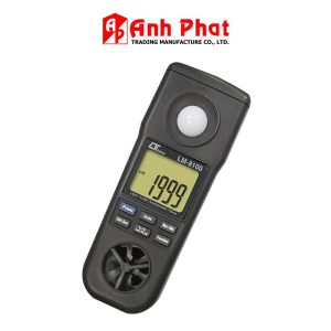 Máy đo vi khí hậu LUTRON LM-8100, Máy đo tốc độ gió, ánh sáng, độ ẩm, nhiệt độ môi trường LUTRON LM-8100, LUTRON LM-8100 4-in-1 Environmental Meter