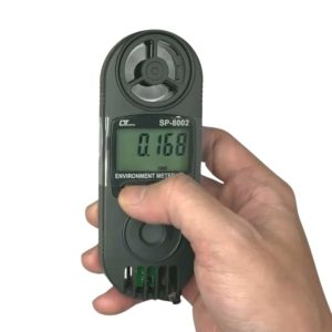 Máy đo vi khí hậu LUTRON SP-8002 cầm tay 9 trong 1, Thiết bị đo chỉ số môi trường LUTRON SP8002, Environmental Meter LUTRON SP 8002